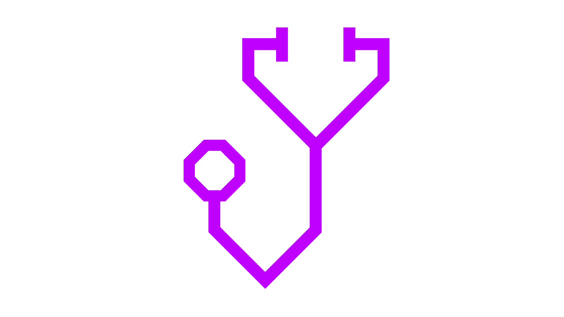 A purple stethoscope icon